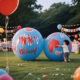 2 Pack Giant 72 Inch Blue Balloons for Party Decorations Extra Large Latex Balloons, DIY Art, Drawing, Doodling Perfect for Creative Party Decor, Social Events & Kids Crafts (Blue)