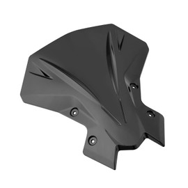 Touring Screen Tinted for Kawasaki Z900 for Z650 Z 650 Z 900 2020-2024 Motorcycle Screen Double Bubble Windscreen Deflector Protection Screen Motorcycles Deflector (Black)