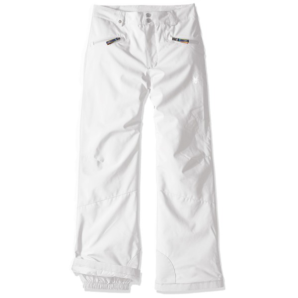 Spyder Girls Vixen Athletic Pants, Size 20, White