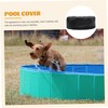 NOLITOY Outdoor Foldable Pool Cover for Round Pools Pet Swimming