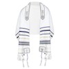 HalleluYAH Messianic Tallit Prayer Shawl 72"x 22" with Bag For
