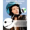 Bluetooth-Headset für Motorradhelm, Bluetooth-Kopfhörer für Motorrad, BT5.3, 16 Stunden Akkulaufzeit,