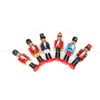 Wooden Nutcracker Doll Soldier Puppet Christmas Ornaments Decoration for Home