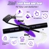 DIY Lash Extension Kit 840Pcs D Curl Individual Lash Clusters