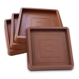Furniture Coasters Castor Cups for Carpet 4pcs Rubber Feet Castor Caster Cups Legs Cup Pads for Furniture on Carpet Wooden Floors 2.5 Inch