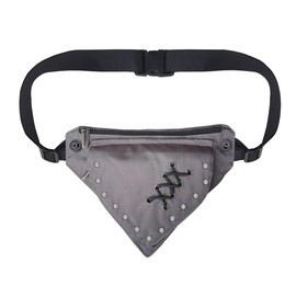 Larswon Renaissance Bag Leg Pouch for Women Renaissance Belt Festival Hip Thigh Pack for Women Gray