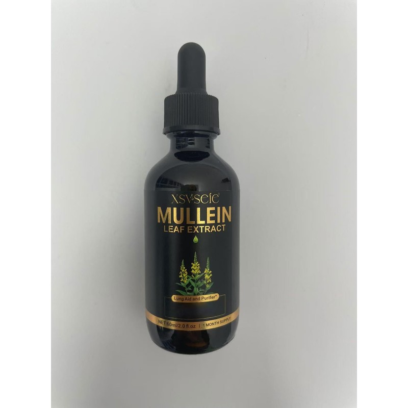 Mullein Leaf Extract for Lungs,Mullein Drops,Mullein Leaf Extract Drops,Premium Mullein