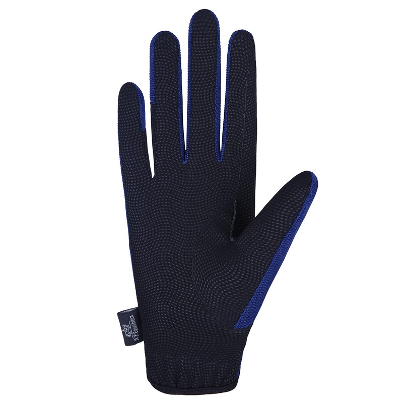 AFE Ladies Horse Riding Gloves Track Fabric Gloves Synthetic Leather