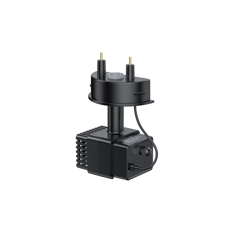 TOONIOOS Cat Water Fountain Pump: Fountain Pump with Light -