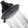 BRIGHT SHOWERS Shower Head High Pressure Rain Showerhead 5 Spray