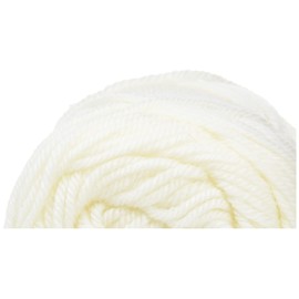 Hamanaka Amerry 2261 Wool Knitting Yarn, Medium Weight, Color 20, White Family, 1.4 Oz (40 g), Approx. 120.3 Yards (110 m)
