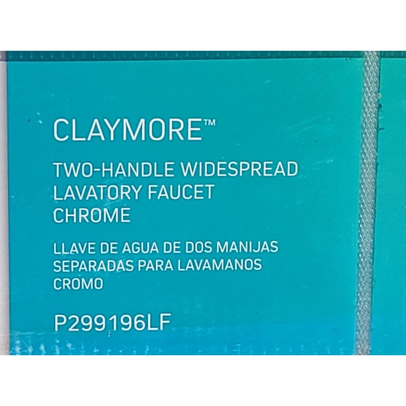 Peerless Claymore Chrome Bathroom Faucet 3 Hole P299196LF