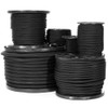 Shock Cord - Black Diamond Weave Elastic Bungee Cord -