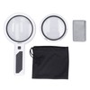 Magnifying Glass 5X 3X 10X Handheld Magnifier 3 Color Adjustable