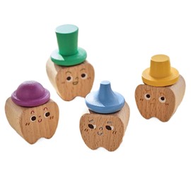 Tooth Fairy Storage Box, Wooden Lost Teeth Keeper Case | First Tooth Keepsake Container for Kids, Store Lost Tooth of Boys and Girls