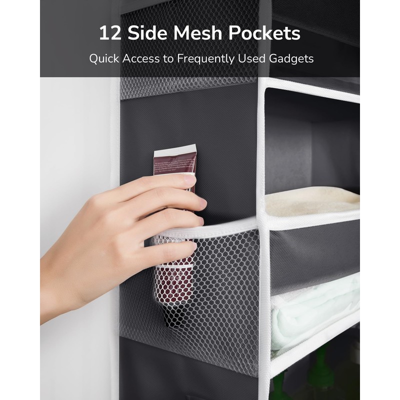ULG Over The Door Organizer with 6 Large Pockets 12