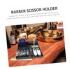 Healvian Professional Hair Scissor Stand and Comb Holder Rack for