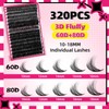 PRO DIY Lash Extension Kit Lash Clusters Kit Individual Lashes