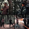 Rope Saw for Trees - 53" Rope Chainsaw with 68