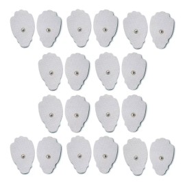 Physio Electrodos Broche 20 Pz Fisioterapia Electroterapia Tens/ems