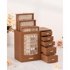 Homde Jewelry Organizer large for Dresser: Big Jewelry Box for