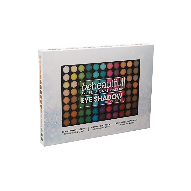 Bebeautiful Eyeshadow 88 Shades Palette, Matte