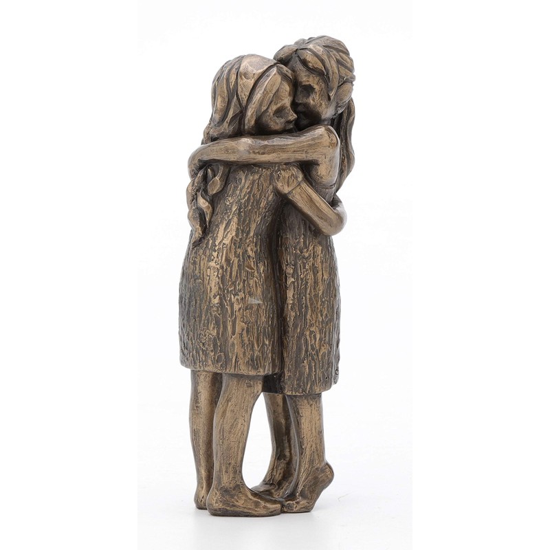JFSM INC. Friendship Forever Girls Hugging Figurine - Perfect for