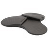 WAGNER 3STOP COLOR BLACK Floor Door Stop, Diameter 110 x
