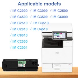 418425 D0BQ6400 D0BQ-6400 Waste Toner Container Cartridge Bottle for Ricoh Savin Lanier IM C2000 IM C3000 IM C2500 IM C4500 IM C3500 IM C6000 Printers