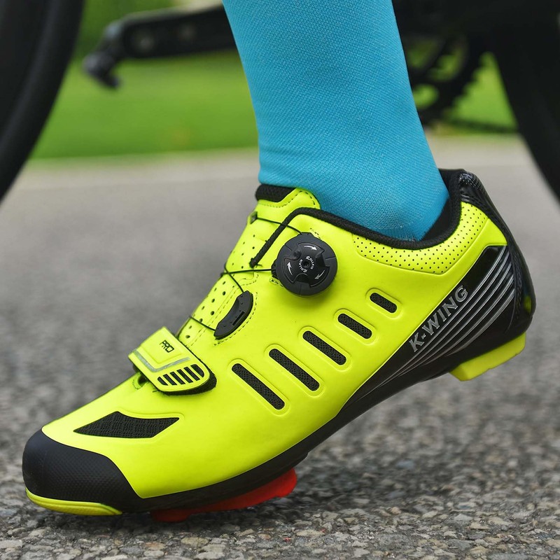Unisex Cycling Shoes Compatible with pelaton Indoor Road Bike Shoes