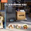 VEVOR Digital Shipping Scale, 440 lbs x 1.7 oz. Heavy