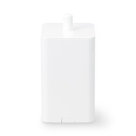 MUJI 38755661 Toilet Pot, Width 3.9 x Depth 3.9 x Height 7.9 inches (10 x 10 x 20 cm), White
