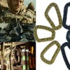 Wolike 5 Pcs Tactical Carabiner Clip D Shape High Strength