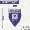 Unbranded New York University Logo Iron On Patch-Sew Patch-Embroidered Patch