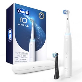 Oral Series Cepillo Dientes Eléctrico Cabezal Redondo Sensor Presión Blanco
