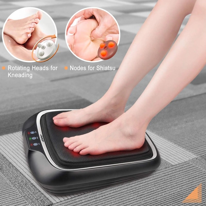 RENPHO Foot Massager Machine with Heat Blood Circulation Mat Deep
