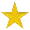 Star Yellow Small Iron-On Patch Iron-On Patch Iron-On Patch Appliqué
