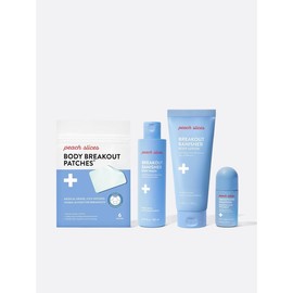 Peach Slices Body Breakout Bundle – Complete Skincare Set to Target Body Acne, Blemishes & Ingrown Hairs, Soothes, Clears, and Hydrates Skin