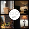 22Pcs Set Lampshade Reducer Ring,Lamp Shade Reducer Ring Lamp Shade