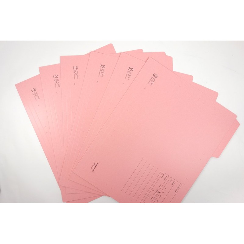 コクヨ 個別フォルダー A4 1/3カット 6冊パック ピンク A4-3FS-P