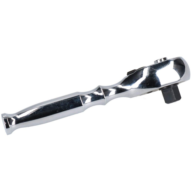 AB Tools 3/8" Drive Stubby Ratchet Socket Driver 72 Teeth