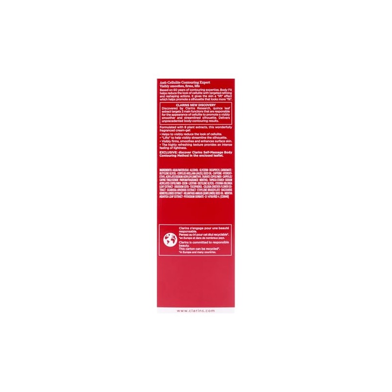 Clarins Body Fit Anti-cellulite Contouring Expert For Women, 6.9 Oz