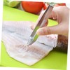 Alipis Dishwasher Safe Stainless Steel Tweezers Hair Removal Tool Beveled