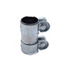 SHLPDFM Double Clamp Exhaust Pipe Clamp Pipe Connector Diameter 38