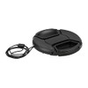 Fotodiox 67mm Inner-Pinch Lens Cap, with Cap Keeper (Black)