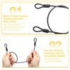 PATIKIL Security Cable 2ft x 1/8in (3mm), 4 Pack Blade