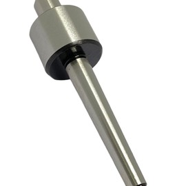 BLUEFOX TOOLS MT0 Mini Live Revolving Center for Lathe | for Precision Machine Revolving, Accuracy, Large Load Capacity for Industry | 1PC for Engineer, Work with Workpiece/Tailstock | Steel Material