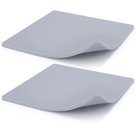 Cybrixus Heat Press Mat Pad for Easypress(15X15inch,2 Mats),Easy Press Mat Silicone Double Sided Use 0.34in Thick Resistant Pad for Heat Press HTV Craft Vinyl Ironing Insulation Transfer Projects