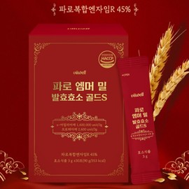 파로 엠머 밀 발효 효소 분말 스틱 30포 1박스 탄수화물 단백질 분해 소화 효소 고역가수치 고대곡물 추천 Palo Emmer Wheat Fermented Enzyme Powder Sticks 30 Packs 1 Box Carbohydrate Protein Decomposing Digestive Enzyme High Efficacy Ancient Grains Recommended