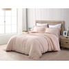 Nora 2-Piece Ruffled Edge Trim Soft Washed Microfiber Comforter Set